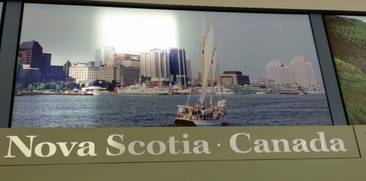 Nova Scotia sign